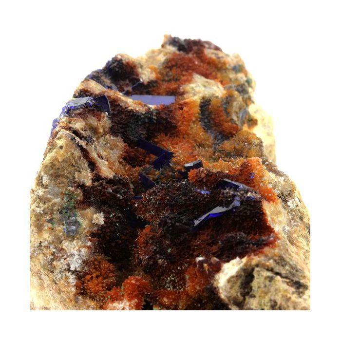 Azurite + Quartz 1585.0 carats