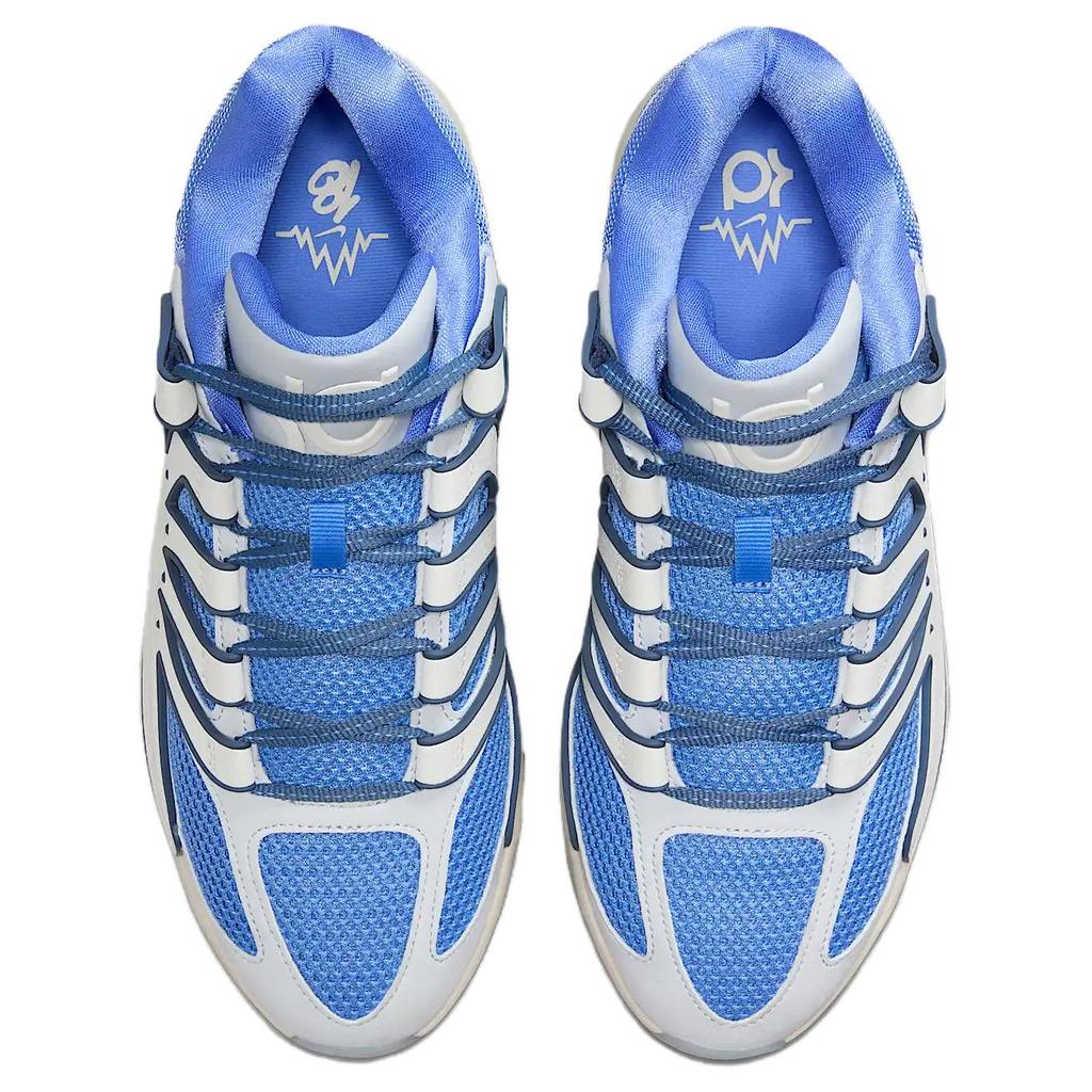 Nike KD 18 EP Универсальные Удобные Прочные Дышащие Низкие Баскетбольные Кроссовки Мужские кроссовки Синий Белый HV1991-401