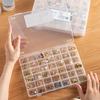 Grids Plastic Organizer Box Container Craft Storage For Beads Organizer Art DIY Jewelry Multifunctional Clear Display Case New