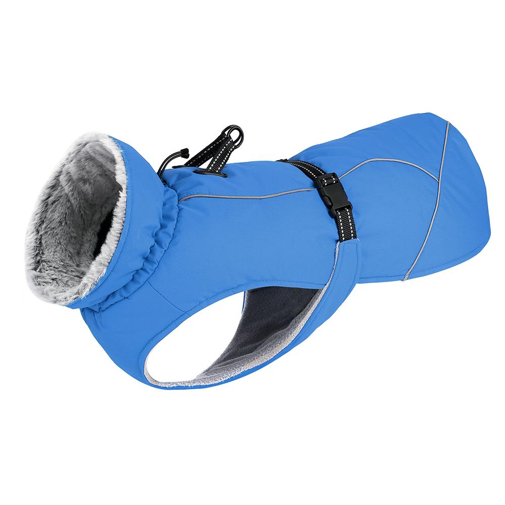 Зимняя одежда для больших собак, теплая флисовая водонепроницаемая куртка для больших собак, жилет, пальто для домашних собак, одежда для лабрадора, добермана, борзой