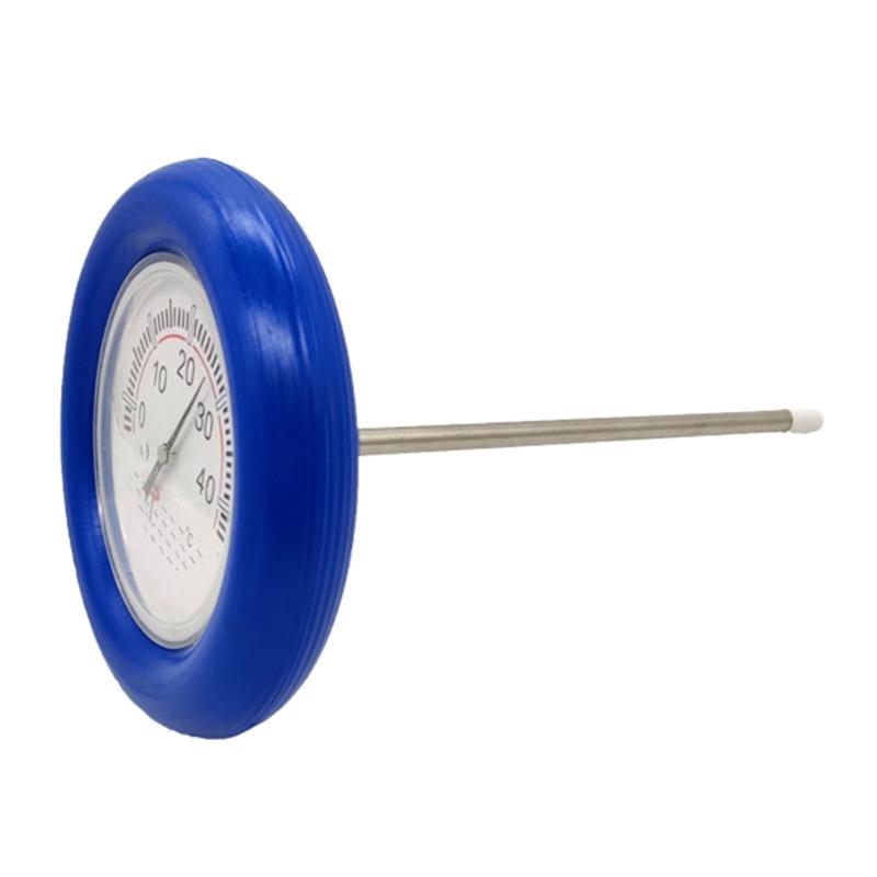 Термометр для воды в спа-салоне Плавающий термометр для бассейна Большой циферблат в градусах Цельсия Измеритель температуры воды Измерительный инструмент