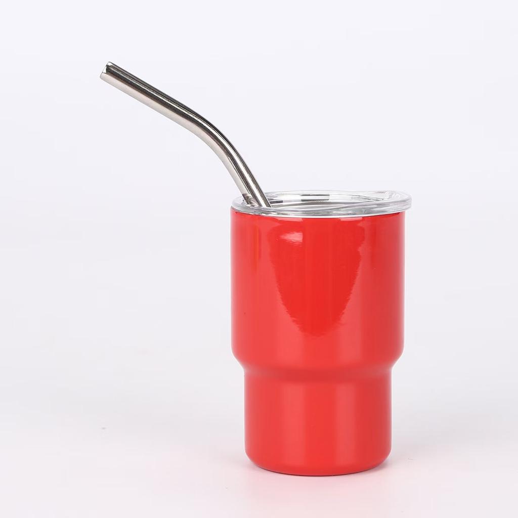 1 шт. 2 унции мини портативный из нержавеющей стали кофейный сок горячий и холодный питьевая чашка подходит для бара путешествия и кемпинга