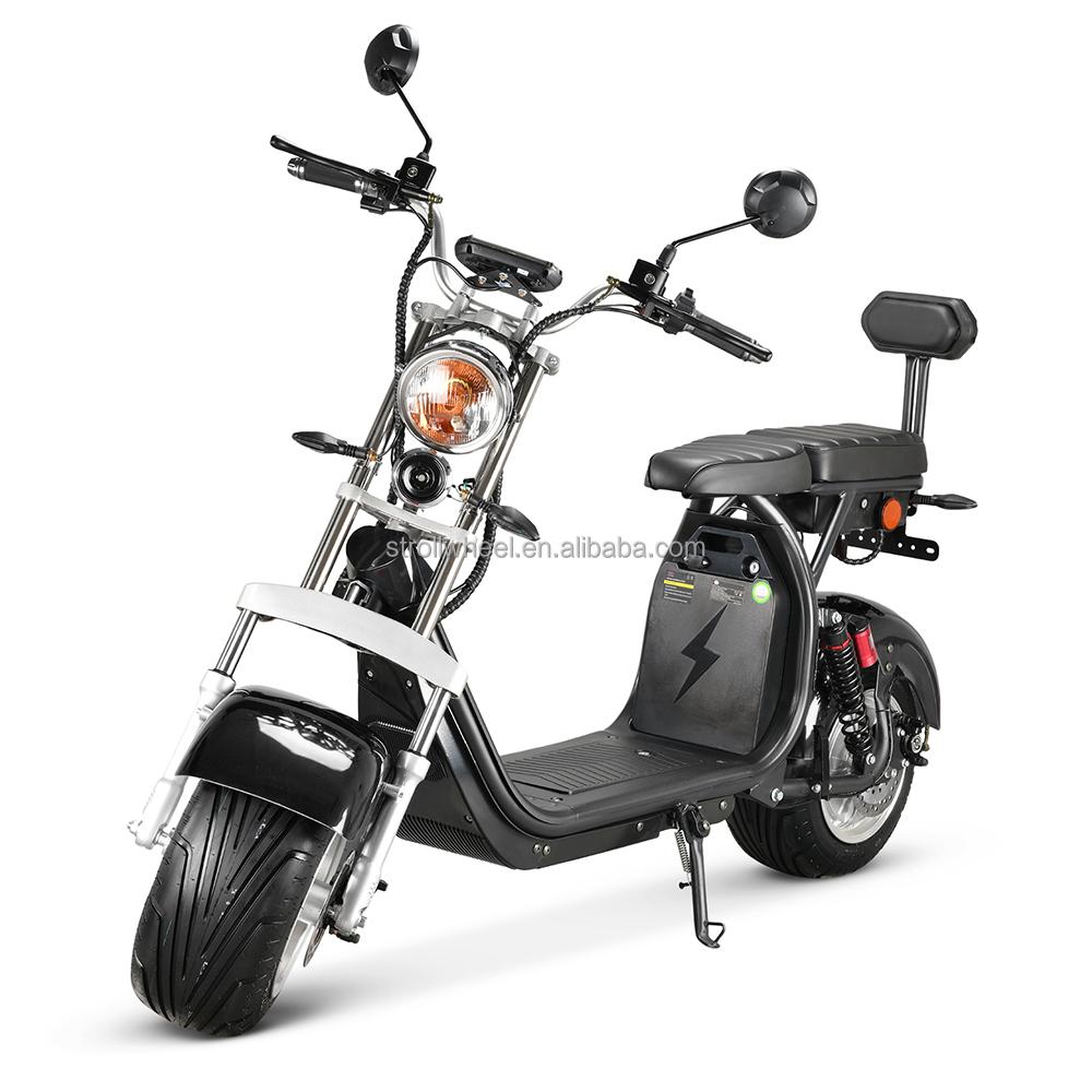 Germany Warehouse CP-1.6 Citycoco 20Ah+20Ah Citycoco 1500W Electric Two-Wheel Scooter with Brushless Motor