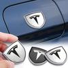 1Pcs 3D Metal Auto Door Shield Emblem Car Body Badge Sticker Styling For Model 3 Model S Model X Model Y Roadster