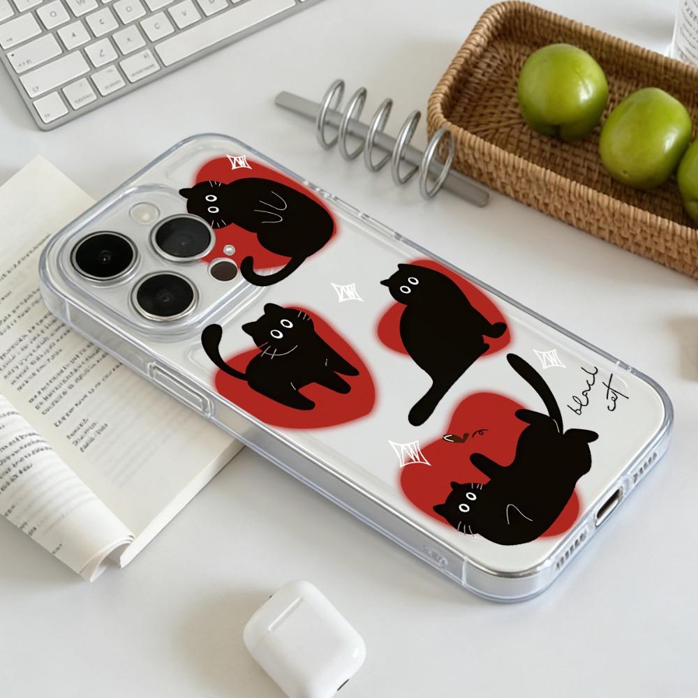 Transparent Shockproof Soft Cover For IPhone 15 14 Plus IPhone 13 12 11 Pro 17 Pro Max 16 Plus IPhone 16 15 14 13 12 Pro Max