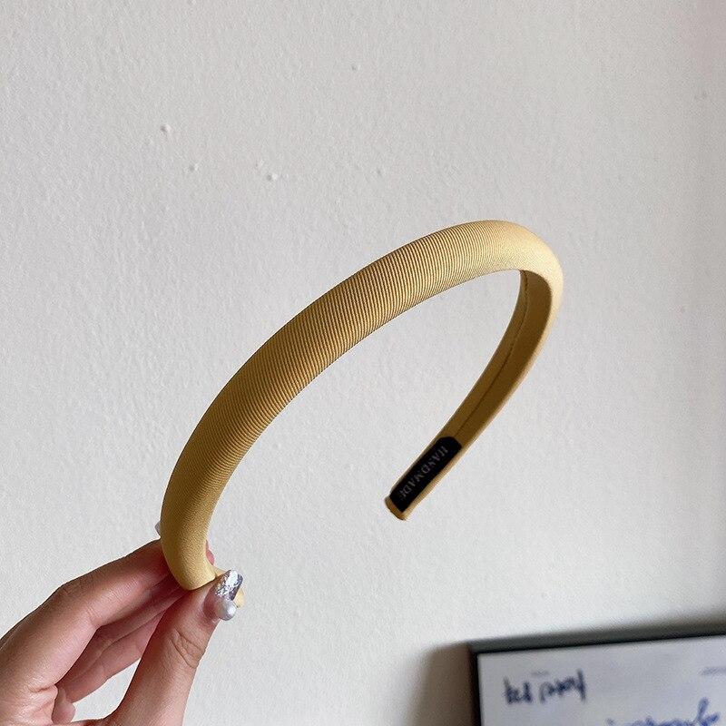 Новые корейские женские широкие ленты для волос, головной убор, винтажный простой обруч для волос с принтом, резинки для волос, аксессуары для волос для девочек, головные уборы