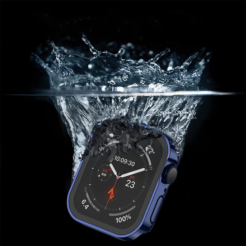 Cover for Apple Watch Case 46mm 42mm 45mm 44mm 49mm 41mm 40mm Screen Protector Tempered Glass Series 11 10 7 8 9 SE 6 5 4 Ultra 2/3