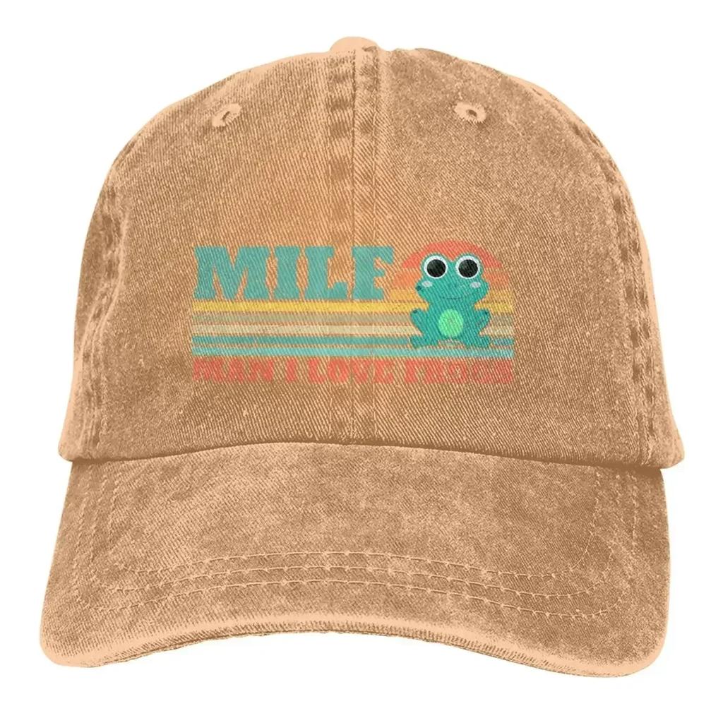 Бейсбольные кепки MILF Man I Love Frogs, фуражка, солнцезащитные козырьки для мужчин и женщин