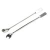 Double End Lab Sampling Spoon Spatula Stainless Steel 20cm 2 Pieces for Safe and Efficient Transfer of Materials in Labs