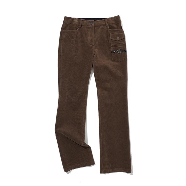Makeuaenlona W Gn Corduroy Bootcut Woven Pants Lr3It73F