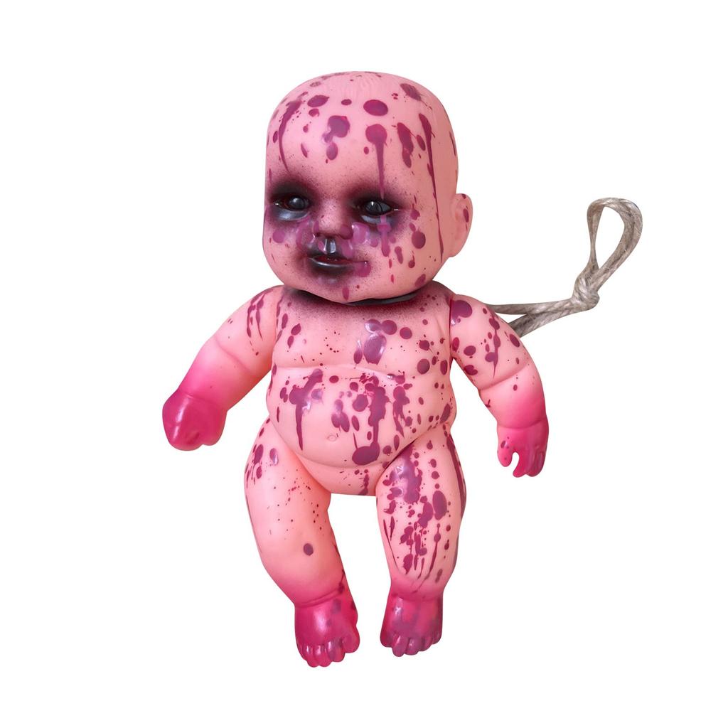 Украшение на Хэллоуин, кулон, кукла ужасов, украшение, дом с привидениями, реквизит ужасов, украшение ужаса, украшение стены