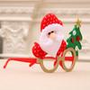Creative Cute Adults Frame Holiday Photo Prop Children's Glasses Elk Glasses Christmas Decorations