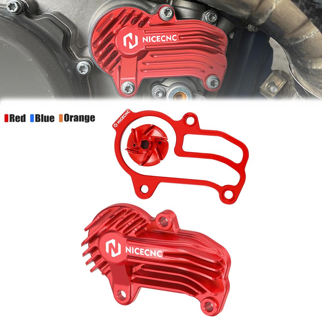 NICECNC Для 2023 GasGas EC 300 EC 250 EX300 2021-2023 EX250 2022-2023 Крышка Водяного Насоса Увеличенная Крыльчатка Водяного Насоса Комплект Охлаждения