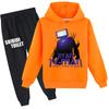 Kids 3D Hoodie Set Skibidi Toilet Pullover Tracksuit Speakerman Children Sweater+ Pants