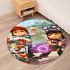 Subway Surfers Printed Round Rug Carpet Chair Rug Area Rug Entryway Doormats,for Office Chair Living Room Bedroom Kitchen Room.