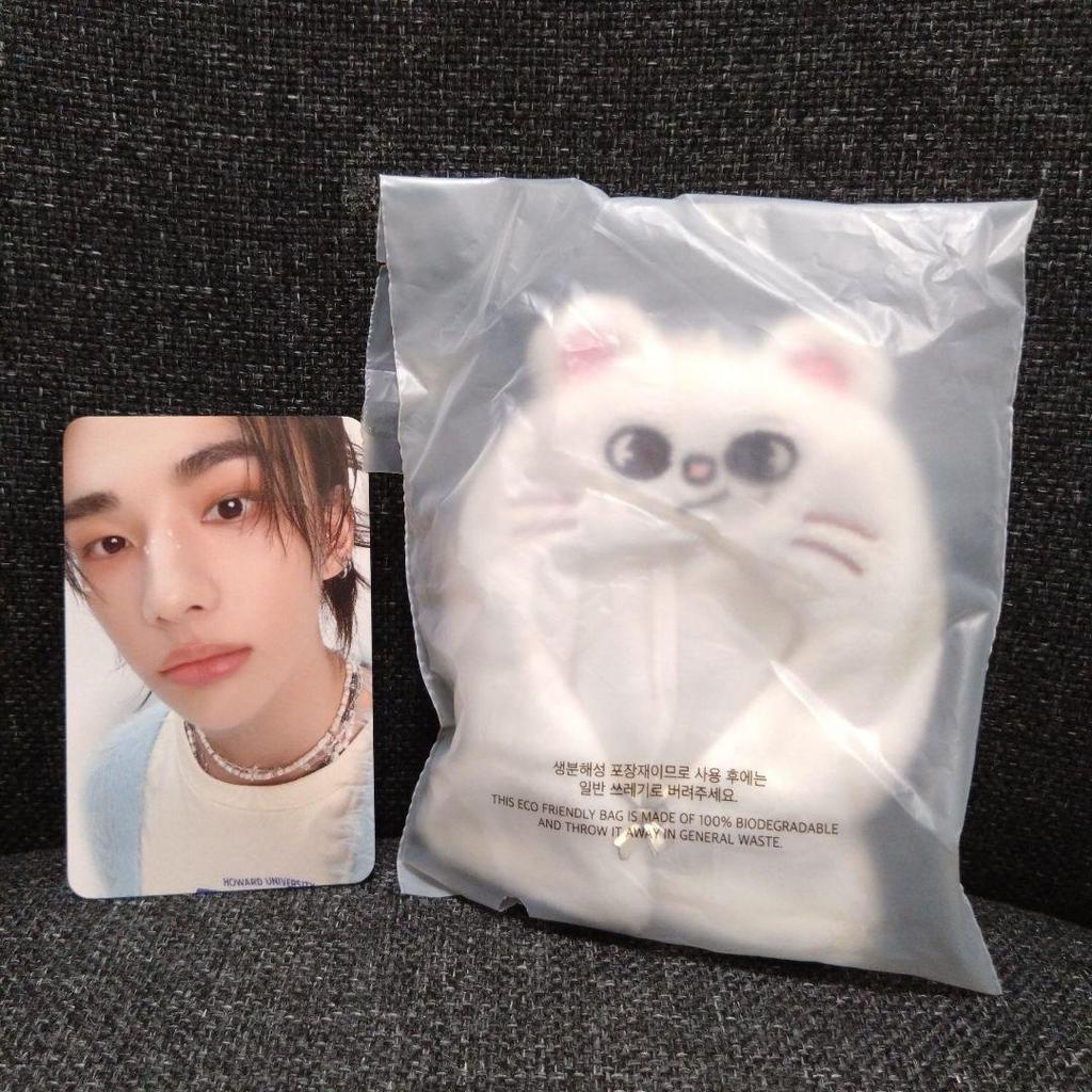 [Б/У] StrayKids SKZOO 10см ПЛЮШЕВЫЙ НАРЯД Хёнджин