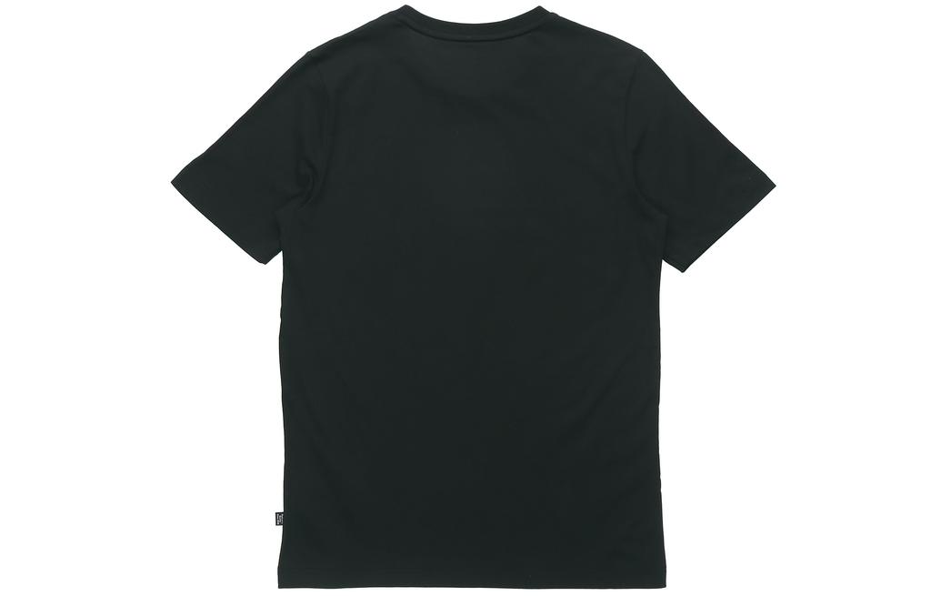 Men's T-Shirt PUMA Set-in Sleeve T-Shirt Men's Black Gold