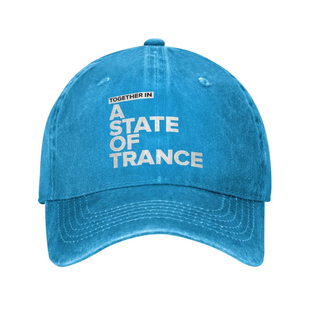 Summer ARmin Van Buuren State of Trance Logo Baseball Cap Sun  Washed Trucker Hat Unisex Adult Trendy Hiking Fishing Baseball Caps