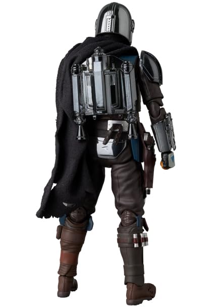 MAFEX 256 МАНДАЛОРЕЦ ХРОМ Акционная фигурка Высотой примерно 160 мм Нет. Вер. Предварительно раскрашенная фигурка,