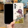Прозрачный чехол для телефона с рисунком S-Sarah K-Kay, подходит для Samsung S30, S25, S24, S23, S21, S22, S20, S10, 5G, FE, lite, PIus, Ultra, Прозрачный