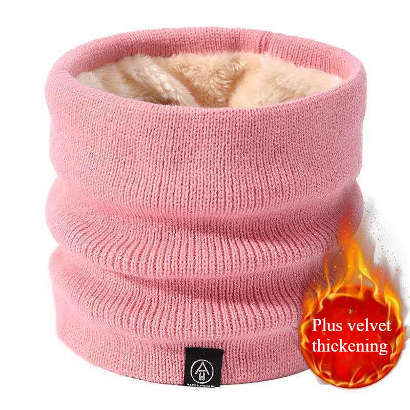 Шарф унисекс зимний стиль плюс бархат утолщение для сохранения тепла студенческий корейский вариант Wild Neck Cover Outdoor Отдых на природе Велосипедный комбинезон