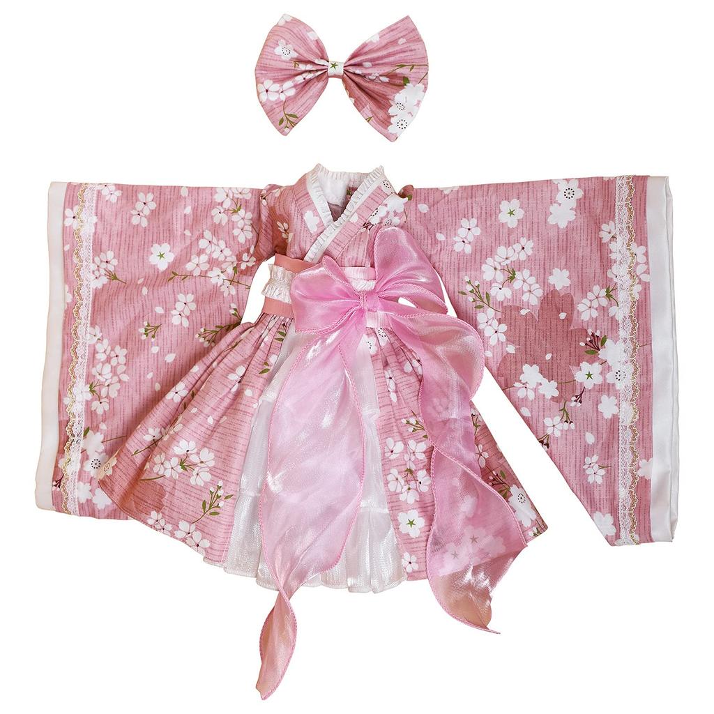 ICY Fortune Days 13 14 Одежда для кукол Одежда для шарнирных кукол Платье Алисы с цветком сакуры Костюм Сакура Кимоно1 Заколка1 Возраст 6 лет и старше (иньцзы)