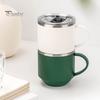330 мл отличная двойная стенка с прямой крышкой для напитков, изолированная чашка для школьников, завтрак, горячее молоко, термокружка для ежедневного использования