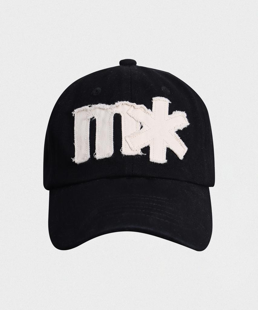 Кепка-бейсболка Mitayuseu Mita Archive Washed Patch [Черный]