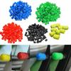 100Pcs/Set Car Tire Air Valve Stem Caps Auto Wheel Stem Air Valve Dust Covers Auto Motocycle Bike Dustproof Caps