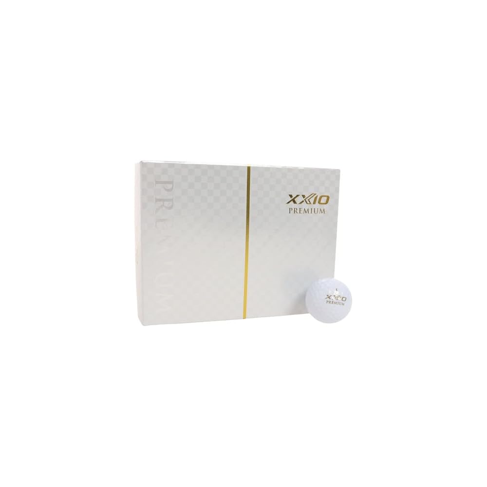 Мячи для гольфа Dunlop XXIO Premium Royal Gold Модель 2020 года Упаковка 12 шт.