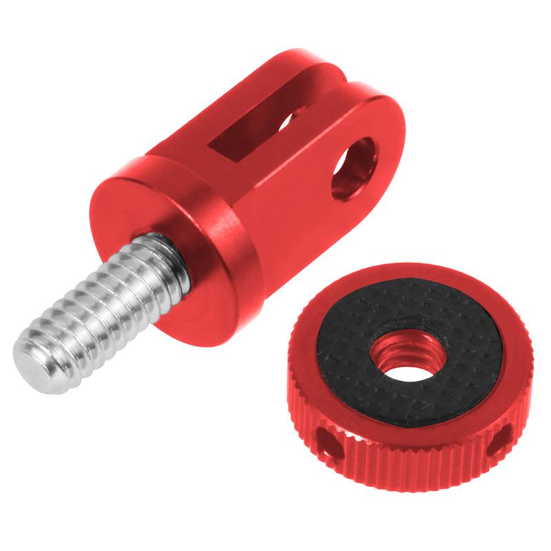 Aluminum Mini Tripod Mount 1/4 Screw Head Adapter for GoPro Hero 13 12 for Sony for Insta360 DJI OSMO 360 Pocket3 Action Camera
