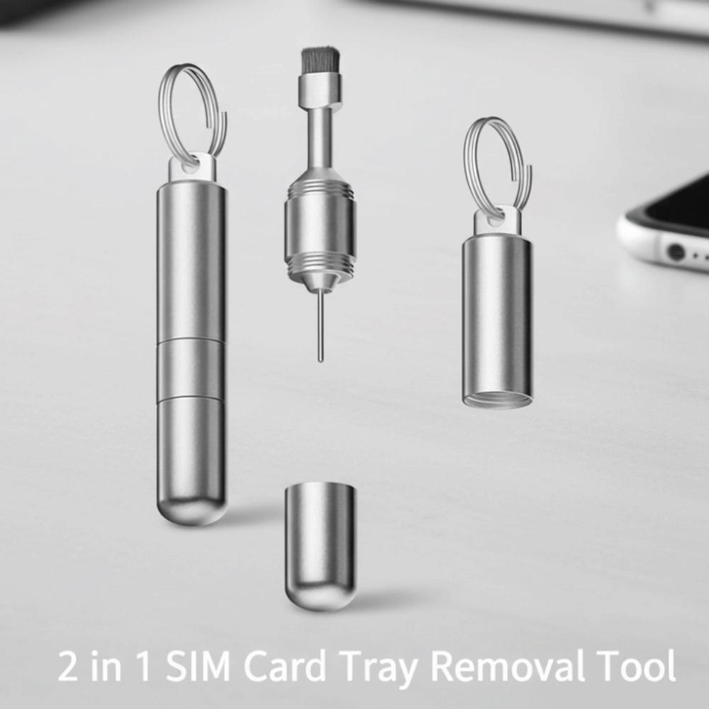 Cleaning Brush SIM Card Tray Ejector Pin SIM Card Removal Tool  Cell Phone Smartphone