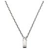 Gucci Logo Padlock 925 Silver Necklace Unisex necklace 796342-J8400-8106