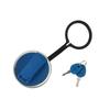 HEROFFIX Truck Lock Gas Cap for Scania Trucks 2 Keys Fuel Tank Cap No.2477313 Black Blue Silver Tone