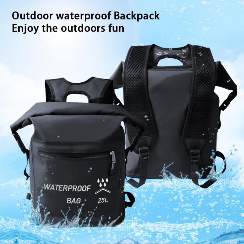 Сумка для хранения на открытом воздухе, водонепроницаемая сумка для плавания, рафтинга, каякинга, треккинга, плавающая пляжная сумка для парусного спорта