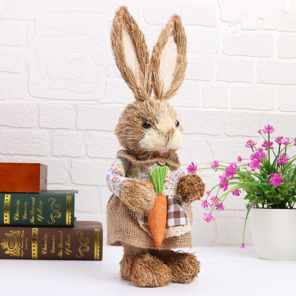 LF# Пасхальный кролик Орнамент Искусство Ремесла Мультфильм Пасхальный Орнамент Яркие Фотографии P