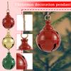 Christmas Bell Decorations Iron Atmosphere Large Ornaments To Decorate The Christmas Tree Creative Pendants