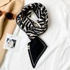Qiandongge Small Scarf Women's Autumn and Winter Versatile Tide Thickened Warm Decorative Neck Protection Neck Scarf