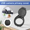Ультратонкая крышка-шторка для веб-камеры USB, Универсальный колпачок для объектива компьютерной камеры против слежки для ноутбука