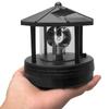 Lamp LED Solar Lighthouse 360 Degree Decor Decoration