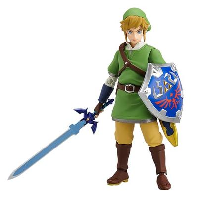 Figma The Legend of Zelda Skyward Sword Link Немасштабная подвижная фигурка из АБС и ПВХ без фталата, четвертая перепродажа