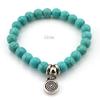 Turquoise Beaded Bohemian Bracelets: European & American Fashion