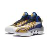 Li Ning Youth Team 2.0 Anti-Slip Shock Absorbing Durable Support Mid-Top Basketball Shoes Kids Basketball Shoes Citrus-Yellow YKBS004-5