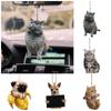 Cat And Dog Shaped Hanging Backpack Car Pendant Home Decoration Cute Cat Car Pendant