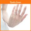 Copper Shape Irregular Geometric Ring Women Fashion Accessory Gift Decoration