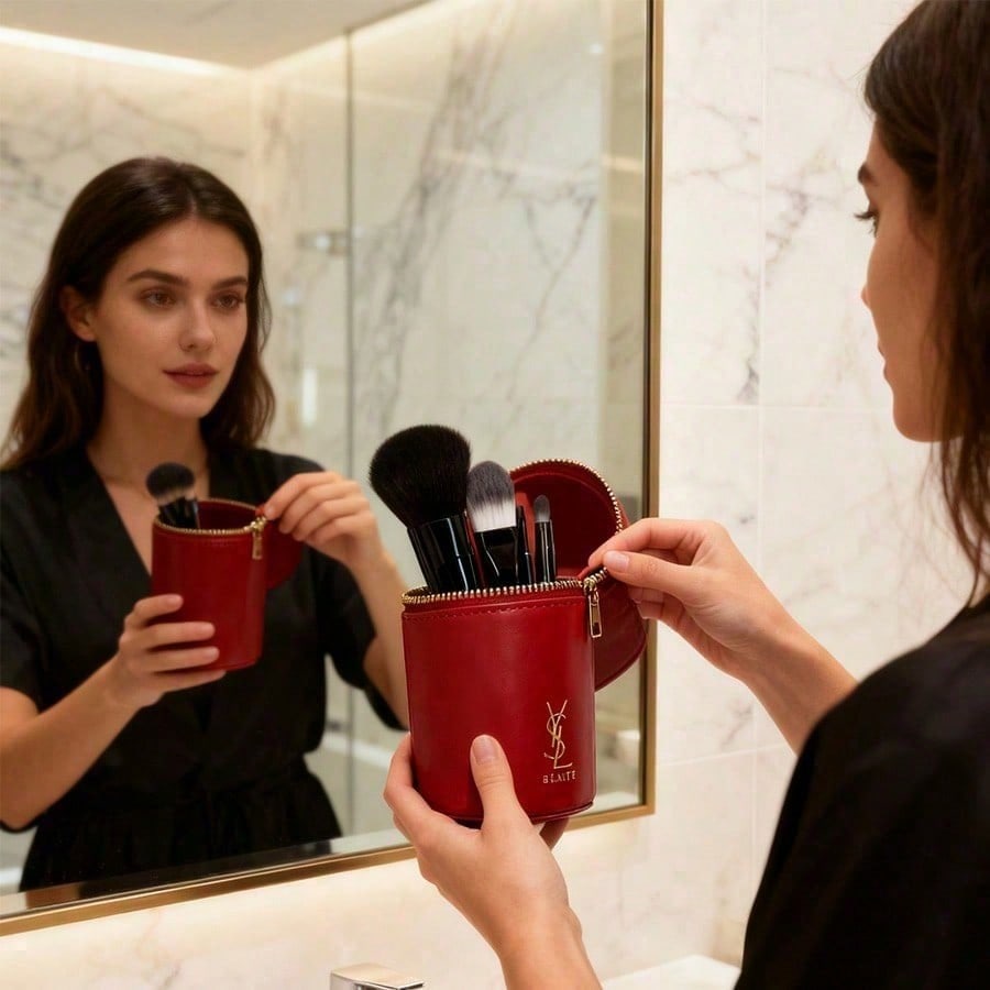 Легкая женская косметичка Yves Saint Laurent