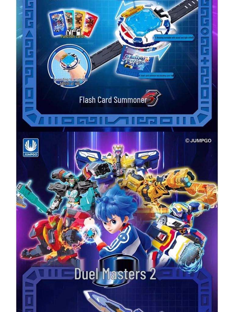 Игрушка-робот-меха Xuanka Fighter 2 Xuan Blue Lightning для мальчиков