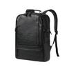 Мужской деловой и школьный рюкзак из искусственной кожи - большая вместимость, для использования на открытом воздухе