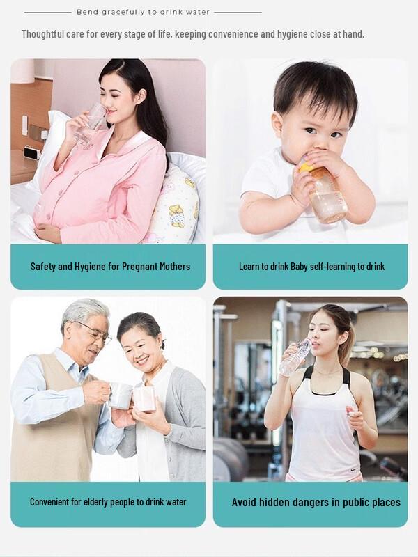 Гибкие питьевые соломинки ZISIZ пищевого качества