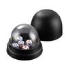 1/10 Sets Dice Cup with Clear Cover Base Dot Dice Manual Shaker Cup Adults Family Night Bar Party Gambling Drinking Board Game Casino Equipment
